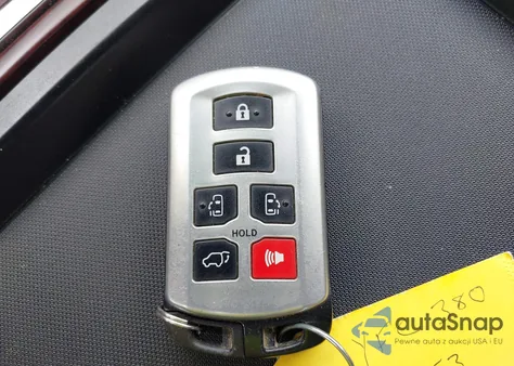 2011 Toyota Sienna Limited V6 z USA, uszkodzony, nr VIN 5TDYK3DC1BS093503